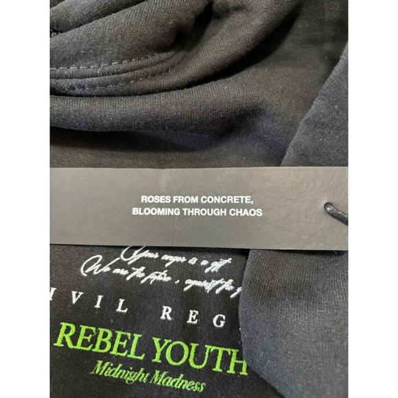 Civil Regime “Ashes to Ashes / Rebel Youth” Graphic Hoodie - Picture 6 of 7